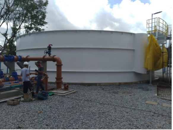 Case- Recuperação Estrutural e Impermeabilização em Estação de Tratamento de Esgoto (ETE)-7